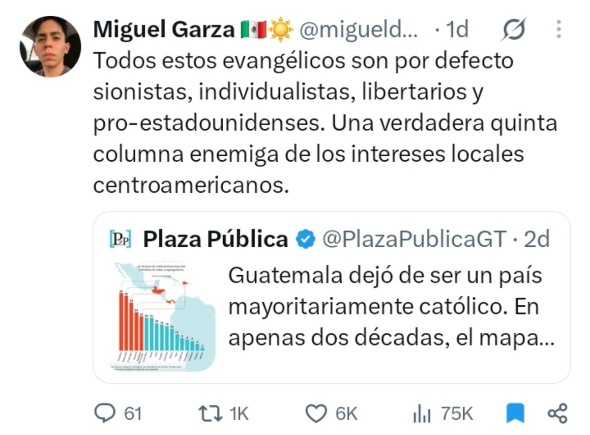 de_lagunez's tweet photo. El único comentario con cerebro dentro de tanto fanático... la humanidad evoluciona y las religiones son transitorias.
El individuo es el que perdura. https://t.co/US2hUhQptK