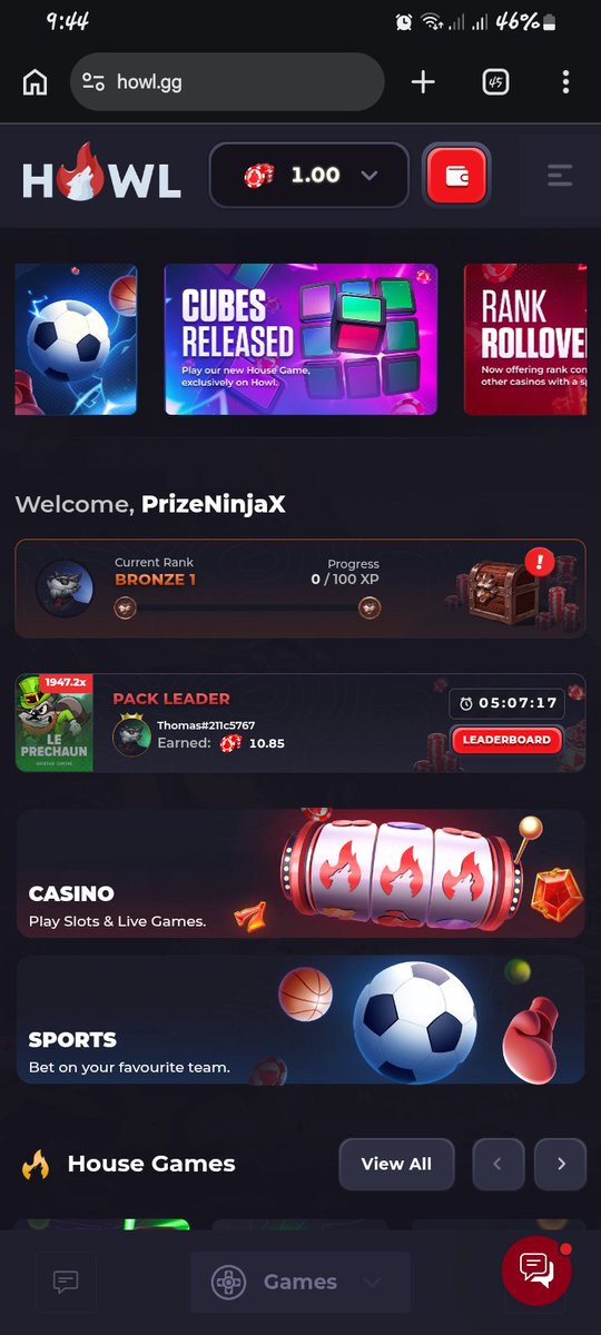 prizeninjax's tweet photo. @Howlcom I deposited $1 in @Howlcom this is incredibly too smooth!! 🤩

​Distributing a $10k pool across 100 different winners is the exact kind of wide net allocation this space needs.. My Howl account is fully optimized and ready!! 🙌🏻 https://t.co/D9lxHkt8Rl