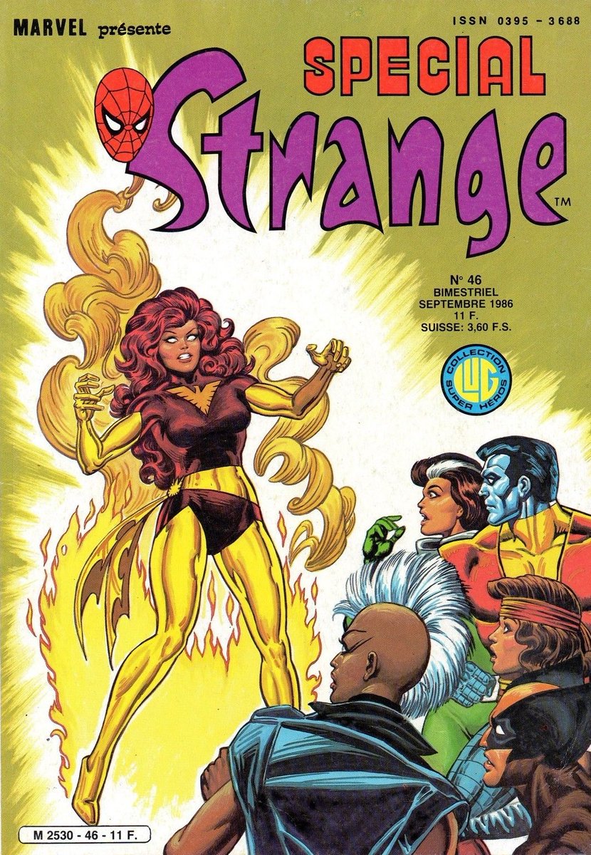 EditionsLug's tweet photo. Septembre 1986, il y a 40 ans, les parutions #Lug du mois (2/2)
#editionsLug #Marvel #SpecialStrange #Titans #OmbraxSaga #XMen #StarWars #Avengers #SpiderMan https://t.co/yRndzGscSI