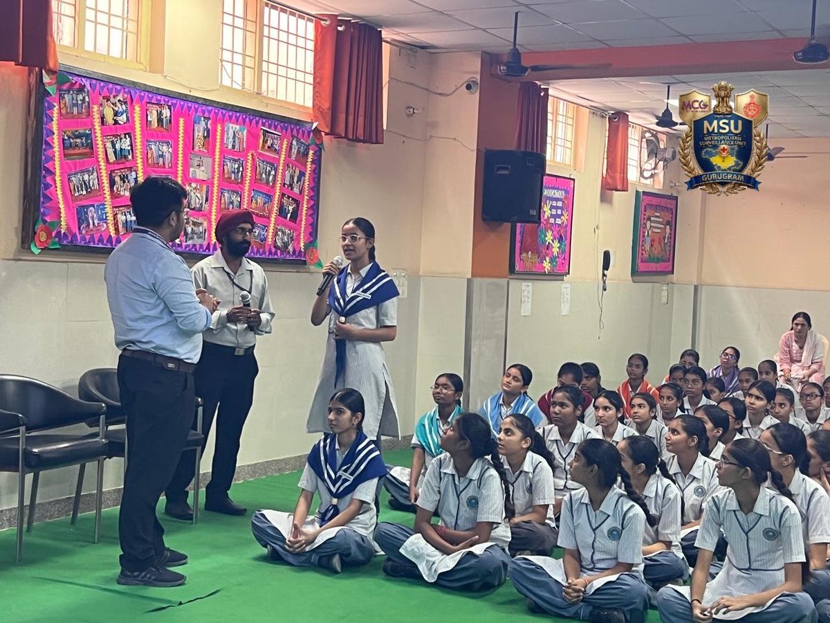 gurugrammsu's tweet photo. Raising awareness, saving lives! 

On World Rabies Day, MSU, MCG conducted an awareness programme at Atul Memorial High School, Sector 39, Gurugram, educating around 120 students on Rabies, Dengue, Malaria and preventive practices.

@MunCorpGurugram @NCDCMoHFW https://t.co/uvyprRjVpq