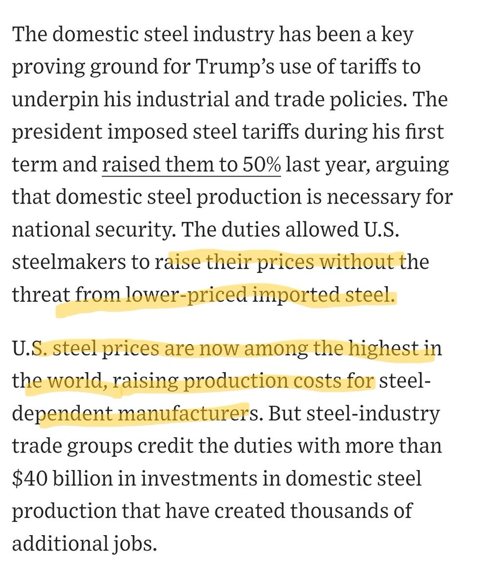 scottlincicome's tweet photo. World's highest steel prices now. Politically motivated steel plant in 2030 (Maybe) https://t.co/FLEsWIvNnv https://t.co/ZSe63IXsV1