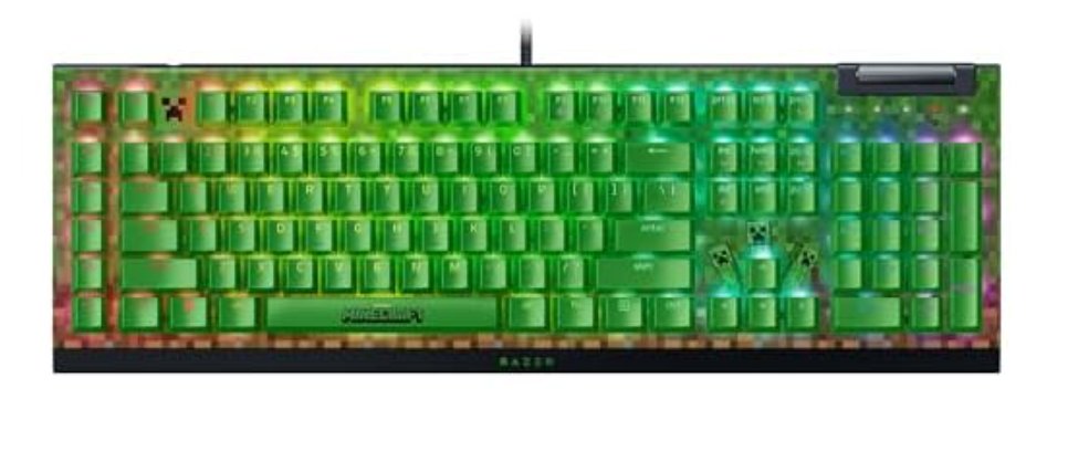 RipAllYoIsh's tweet photo. This is a ridiculous drop.

The Razer BlackWidow V4 X Minecraft Edition is down to $69.99 from $169.99.

Use code CHEERS and it hits $59.99.

Mechanical switches, RGB, macro keys, and a bonus Ender Dragon Shawl in-game item.

https://t.co/2GjAblMloc

#Minecraft #Razer #PCGaming #GamingDeals #GamingKeyboard #TechDeals #MinecraftDeals #ad