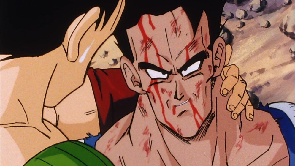 GravesAnko's tweet photo. Hay que tener mucho valor para ver estas imágenes y seguir sosteniendo que el Bardock original de TOEI solo era un edgy sanguinario. Los fanboys de DBS no tienen remedio. https://t.co/Y3MbPPSlHh