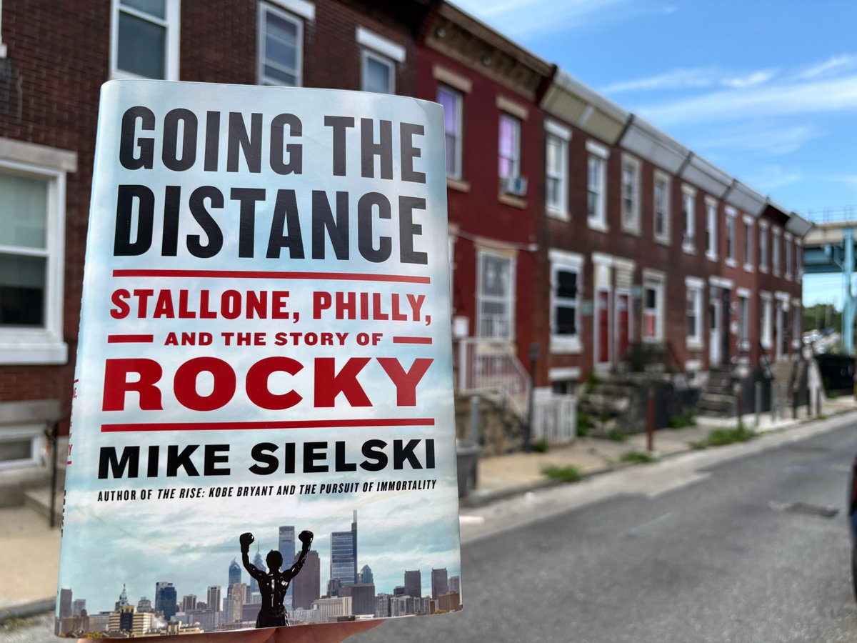 MikeSielski's tweet photo. So the book tour for GOING THE DISTANCE is taking shape, &amp; we've locked in some great events: The #Rocky Run, Q&amp;As with @SportsRadioWIP's Ray Didinger &amp; Rhea Hughes, &amp; a Rocky festival at @DoylestownBooks on Tuesday, Nov. 10. Click here for the schedule:
https://t.co/MuInZ0actG https://t.co/DC6hHwaLtb