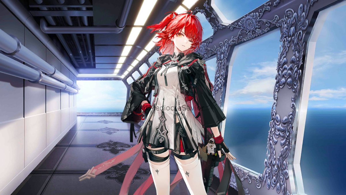 MediocreSavior's tweet photo. "Nothing, really. You just look like something's on your head.
Figured you might have something to say? Wouldn't want to get scolded for just passing by." https://t.co/UsOA4463eh