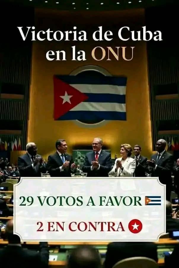 yaniovaFMC1's tweet photo. La razón nos asiste. #CubaNoEsUnaAmenazaElBloqueoSí https://t.co/mpN0Xe473r