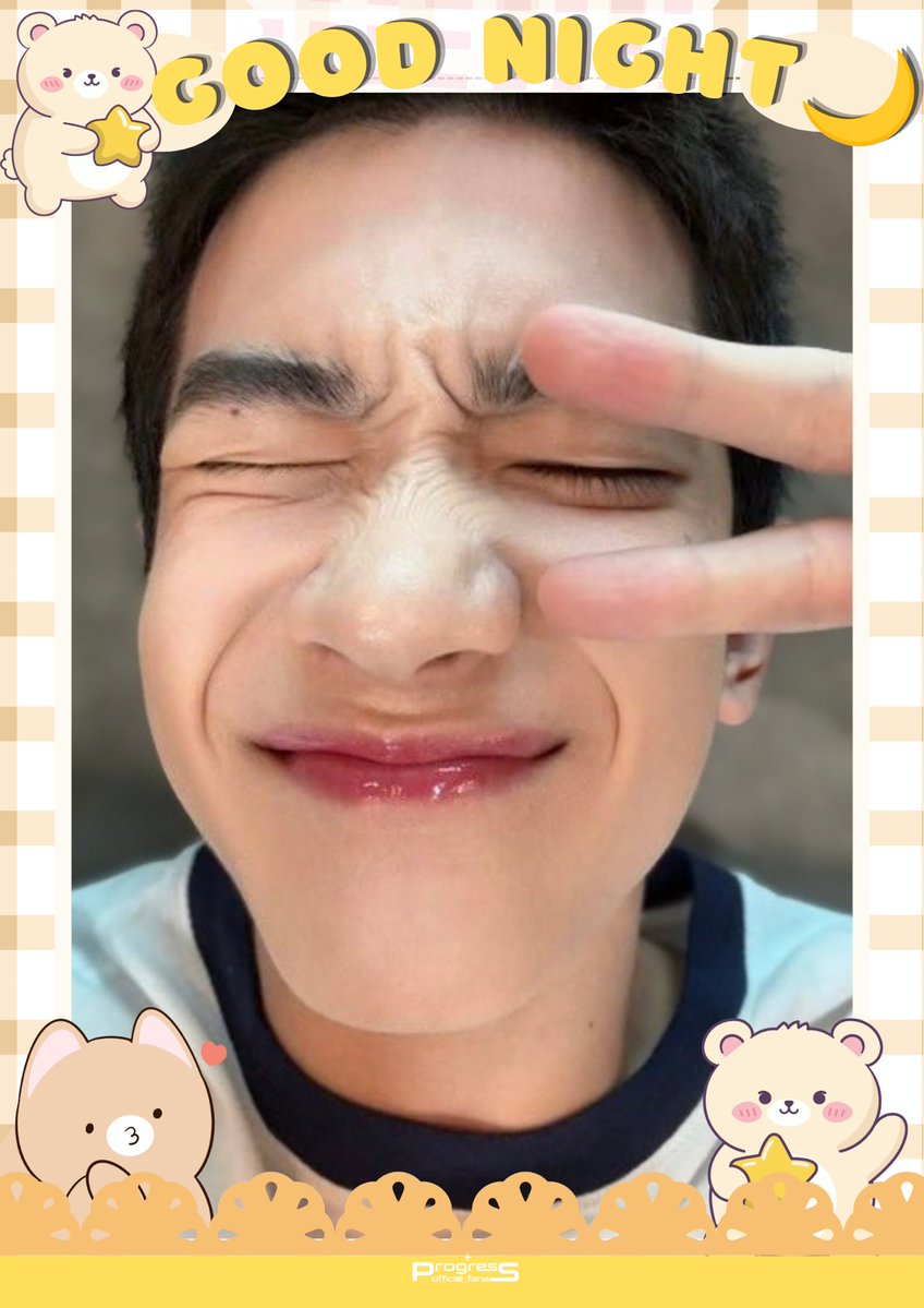 ProgressFan_off's tweet photo. Good Night 💤🌙 น้องโปรและทุกคนนะคะ พักผ่อนให้เต็มที่ หลับฝันดีนะคะ ขอให้น้องโปรหายป่วยไว ๆ แข็งแรงสดใสขึ้นทุกวัน ฝันหวานและตื่นมาพร้อมรอยยิ้มนะคะ 💚✌🏻
#GNProgress
#ProgressPassawish
#AlmondProgress
#ด้อมภภ #PSPW https://t.co/gwn8hYe1Lq