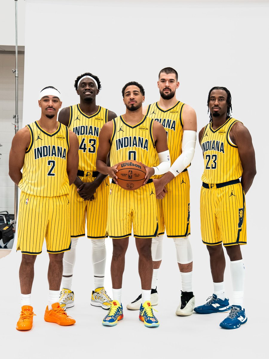 SLAMonline's tweet photo. Indiana really mobbed up this year (via @Pacers) https://t.co/FtmVnGY7yw