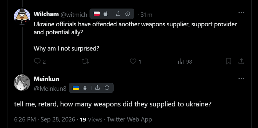 Meinkun8's tweet photo. @witmich @EU_Propaganda aaaand he blocked me LOL. bot. https://t.co/pqPkN3yTUv