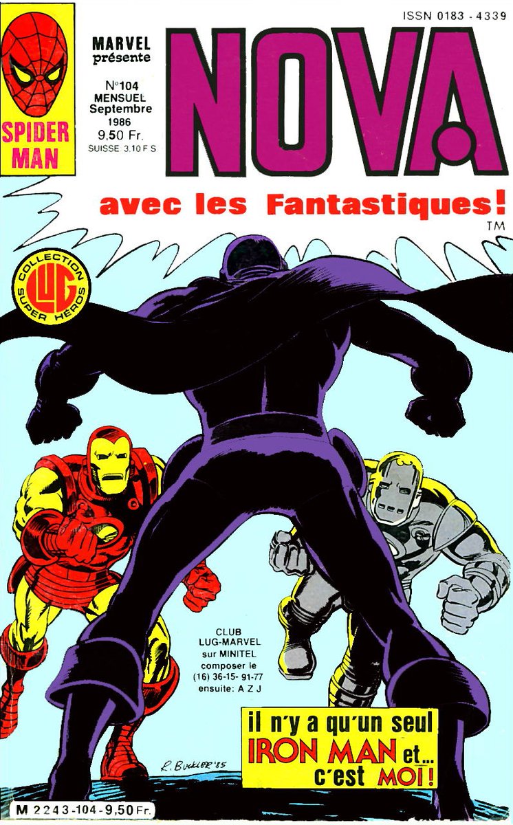 EditionsLug's tweet photo. Septembre 1986, il y a 40 ans, les parutions du mois chez #Lug (1/2)
#editionsLug #Strange #Nova #Spidey #Marvel #AlphaFlight #IronMan #Photonik https://t.co/BROM8mr8Qy