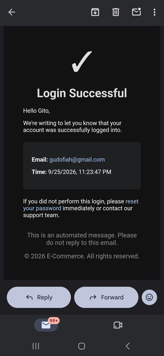 Gift_udofiah's tweet photo. I managed to use ejs to create a template for the email feedback
Mobile and desktop view
#coding #frontenddeveloper #backenddevelopment #portfoliowebsite https://t.co/n7qo8qKU4Q