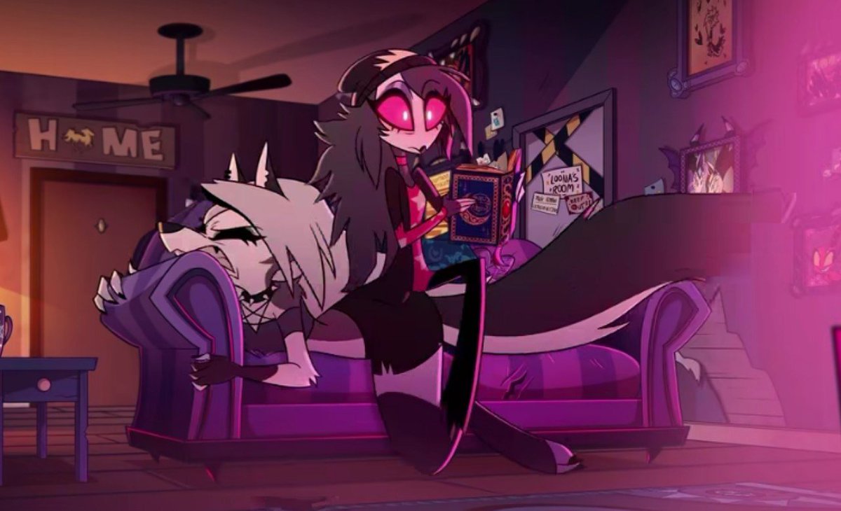 dailygothchk17's tweet photo. Day #261: It seems like she needs to learn more about the grimoire.

New Helluva Boss Short! And finally starring Octavia Goetia!🦉🌠

#HelluvaBoss
#HelluvaBossOctavia https://t.co/xnyEqfI0zU