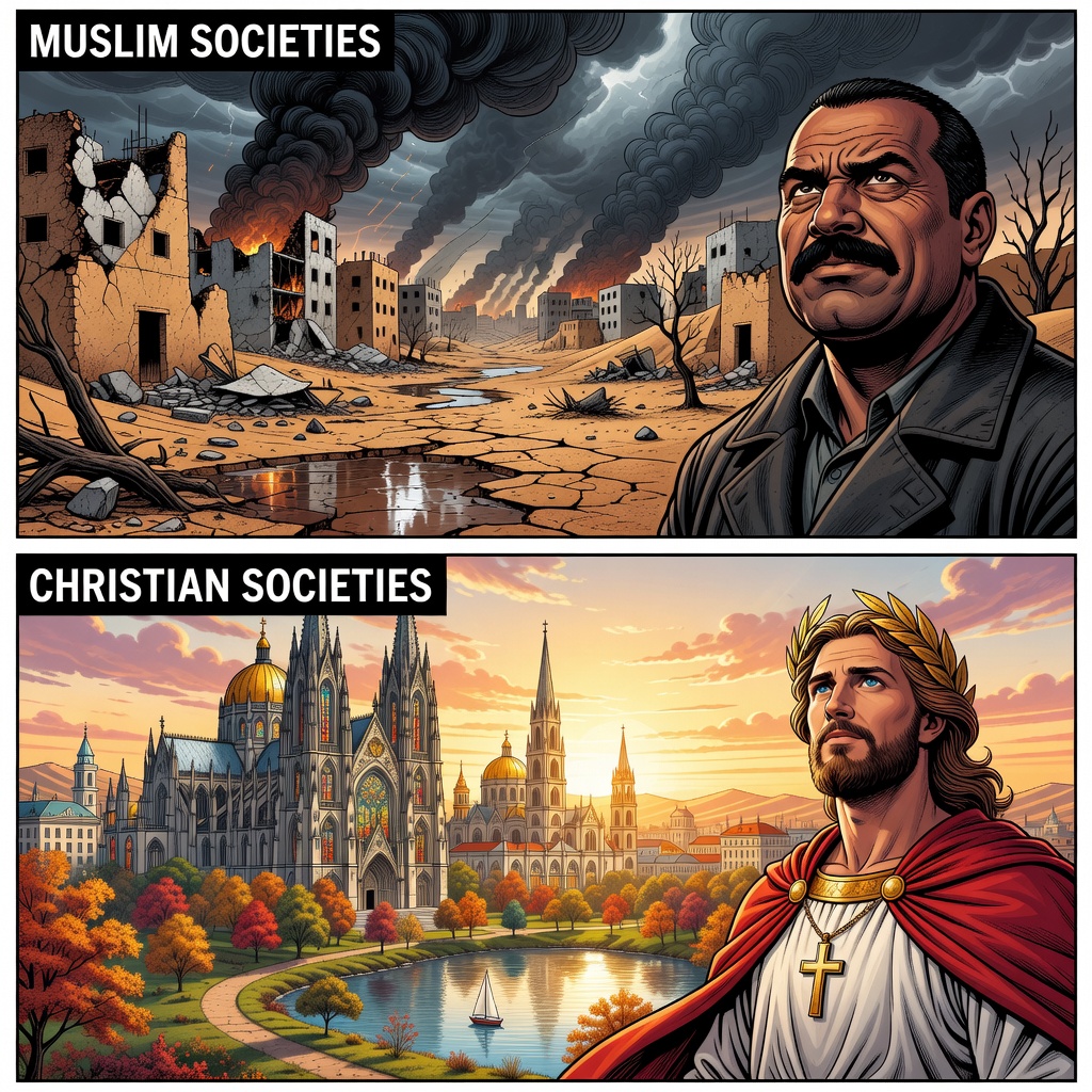 JackShepardNext's tweet photo. @RaymondIbrahim5 They enslaved other cultures and forced them to build for them. 

The armies of evil do not build anything good, they create a never ending circle of despair and stagnation. https://t.co/7DMSLYF9ci