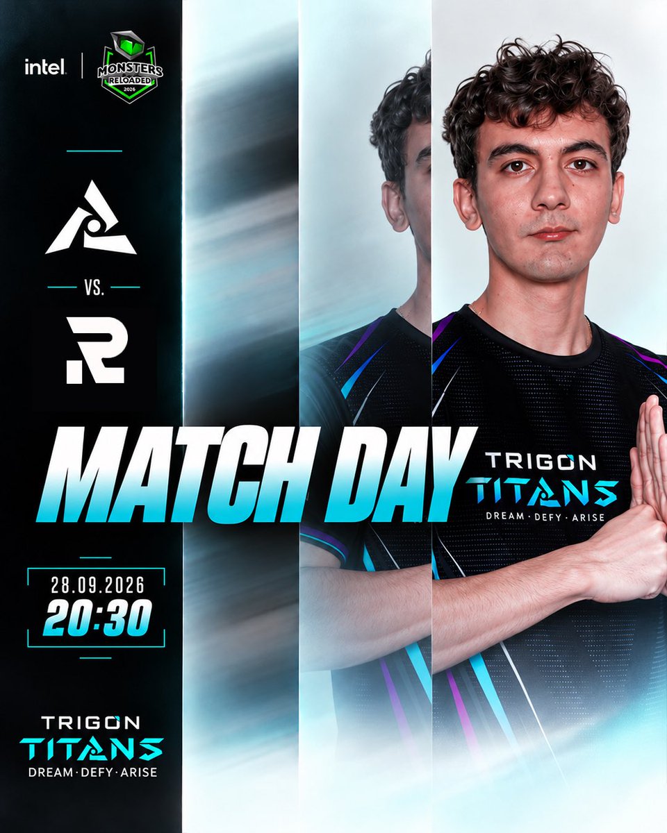 TrigonTitansVal's tweet photo. Play-In'e yükselme günü! 👊🏻

Intel Monster Reloaded 2026 Lower Bracket Final karşılaşmasında rakibimiz NKVT!

🕣 20.30
📺 https://t.co/4imDzy6RQ5
📺 https://t.co/DvmjzQDWnO https://t.co/tdHh10MJPH