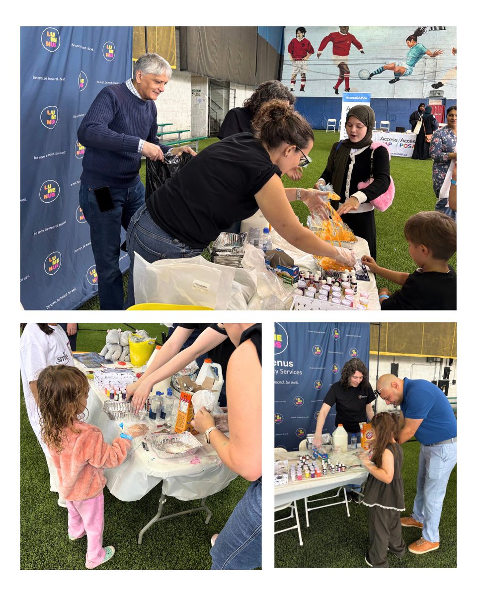 LumenusCS's tweet photo. What a great weekend celebrating #RECFEST10 with @SMILECanada! 🎉 Thanks for bringing families and communities together. We were proud to share how Lumenus supports children, youth, adults, and families through a range of integrated services 💙
#Lumenus #SMILECanada https://t.co/Msxa0erlS6