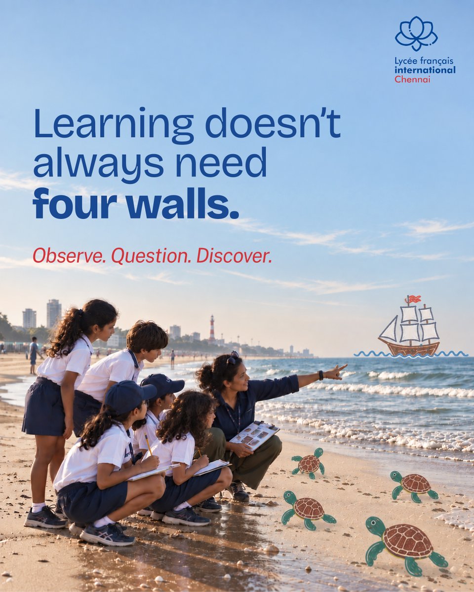 lfichennai's tweet photo. Some of the best learning happens beyond the classroom. 🌊

At LFIC, children are encouraged to step outside, observe the world around them, ask questions and discover through experience. Because when curiosity leads the way, almost anywhere can become a classroom. 🌍

#LFIC https://t.co/3rhjB4AqvC