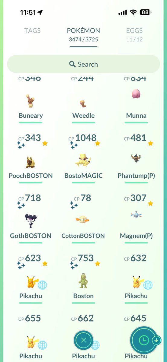 FederalDuck's tweet photo. I came to Boston for the Safari event. Couldn’t cancel planes/hotels etc. Didn’t do too bad, a lot of walking in the rain for two perfects &amp; multiple shiny to include the Red Sox background. A lot of wet clothes bust still had fun. @Pokemon @PokemonGoApp @PokemonGoNews @LeekDuck https://t.co/31LiarvfV2