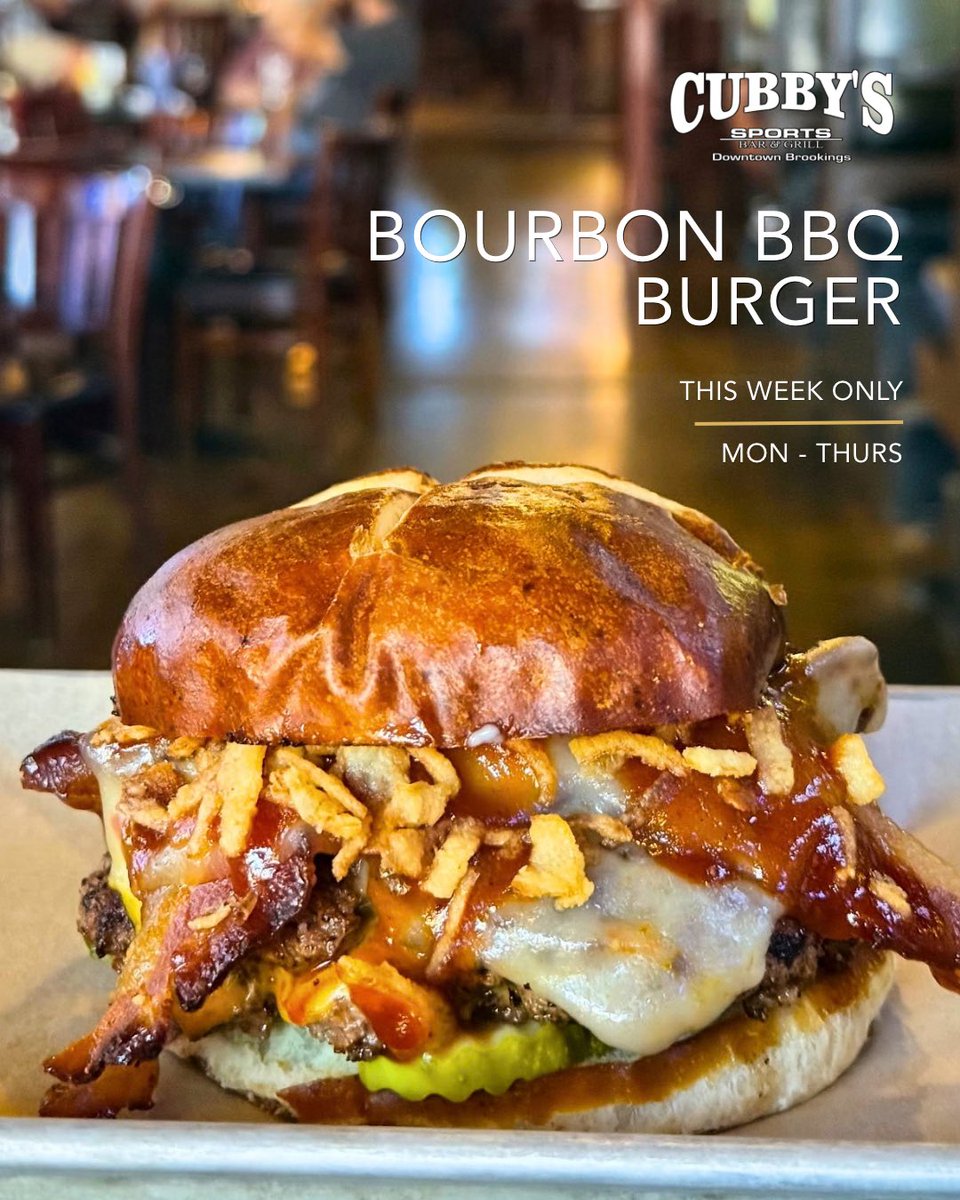 CubbysBrookings's tweet photo. You might need both hands for this one. 🍔 https://t.co/CECWRnxfAp