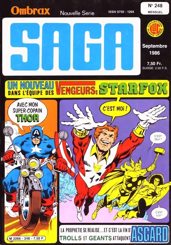 EditionsLug's tweet photo. Septembre 1986, il y a 40 ans, les parutions #Lug du mois (2/2)
#editionsLug #Marvel #SpecialStrange #Titans #OmbraxSaga #XMen #StarWars #Avengers #SpiderMan https://t.co/yRndzGscSI