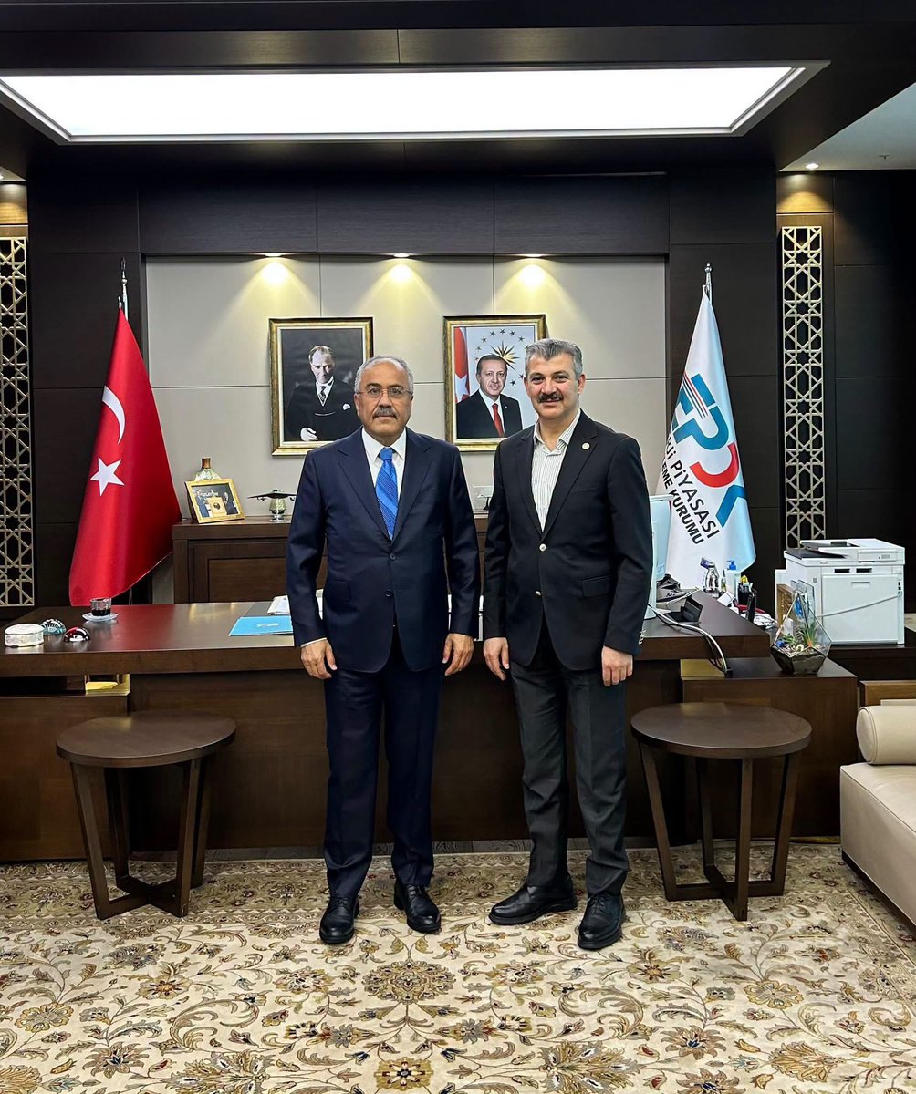 haltinsoy68's tweet photo. 📍ANKARA 

Enerji Piyasası Düzenleme Kurumu (EPDK) Başkanımız Sayın Mustafa Yılmaz ile Aksaray'ı görüştük.  

Beldelerimize yapılacak olan ve yatırım programına alınan doğalgaz çalışmaları hakkında istişarelerde bulunduk. https://t.co/dGhCjthXNv