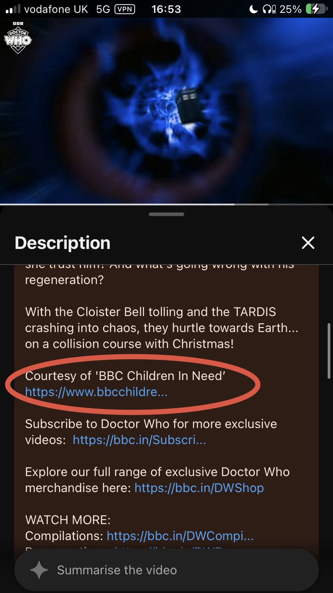 ceetee990's tweet photo. @philnewmandsign @willmgreenhalgh @TheCyberdevil The first Doctor Who TV movie Blu-ray which the main feature owned by Fox, has Night of the Doctor as a Blu-Ray Extra, rights can be mixed especially if the BBC owns the main IP of the show, the recent Children in Need YouTube reloads have a "courtesy Of BBC Children in Need" https://t.co/nK7ajWzDFS