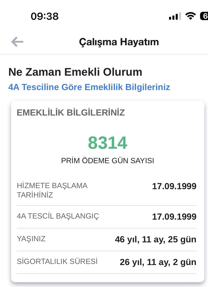 seckinumit's tweet photo. Göstermelik girişi olanlar emekli,
Bizim gibi çalışıp sigortası yapılmayanlar emekli edilmedi.
9 Gün geç girişin farkı bu kadar olmamalıydı.
8.300 prim günüyle 14 yıl daha bekleyeceğim.
Tam 17 yıl fark etti.
Adalet bunun neresinde?
#KademeYasalaşsın 
@EmadDernegi https://t.co/ywOCN2qiMI