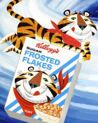 DailyToonMen's tweet photo. Tony the Tiger from Frosted Flakes! (1950-1960’s) https://t.co/OHdRi5U5sr