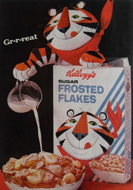 DailyToonMen's tweet photo. Tony the Tiger from Frosted Flakes! (1950-1960’s) https://t.co/OHdRi5U5sr