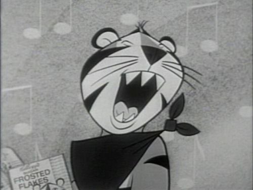 DailyToonMen's tweet photo. Tony the Tiger from Frosted Flakes! (1950-1960’s) https://t.co/OHdRi5U5sr