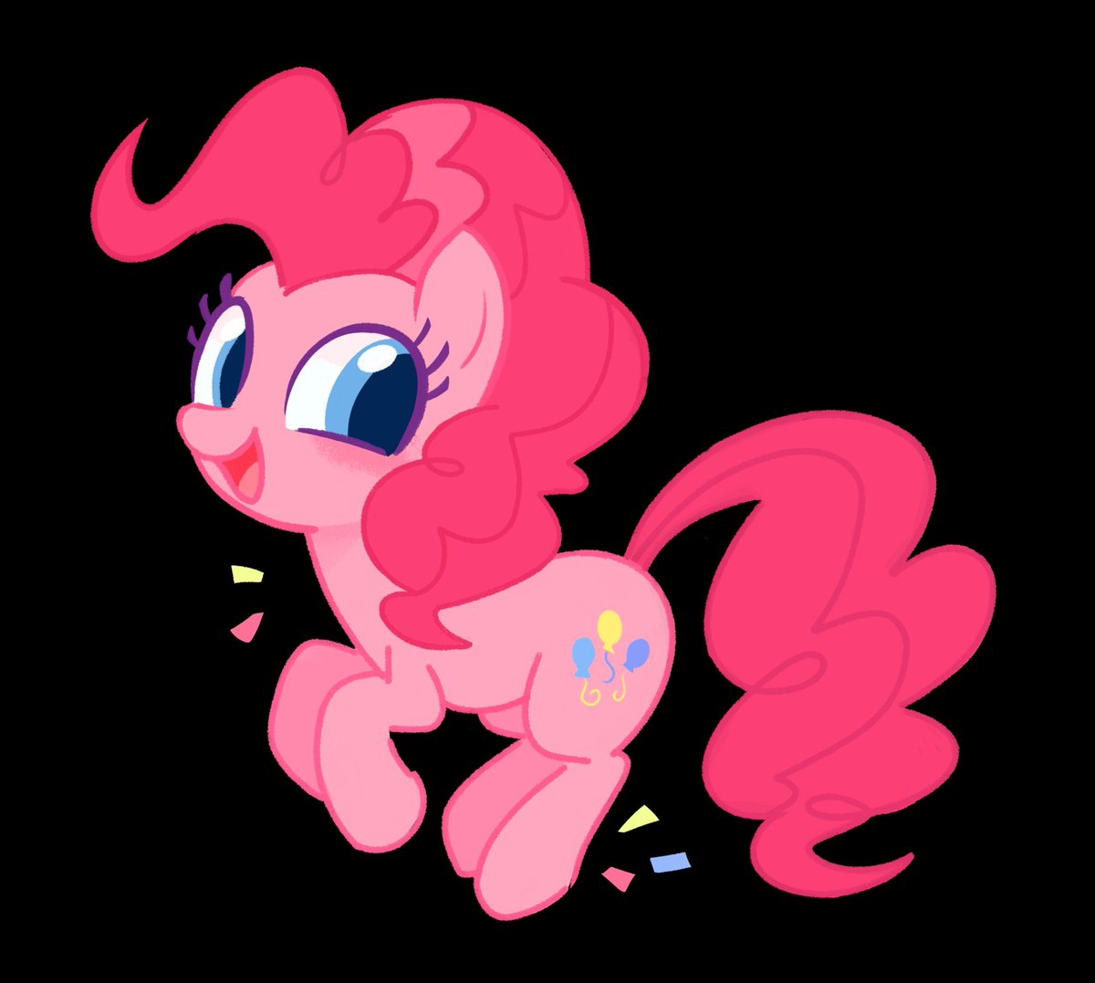June_buns's tweet photo. Pinkie Pie! 🎈 https://t.co/joVeUfRDxX
