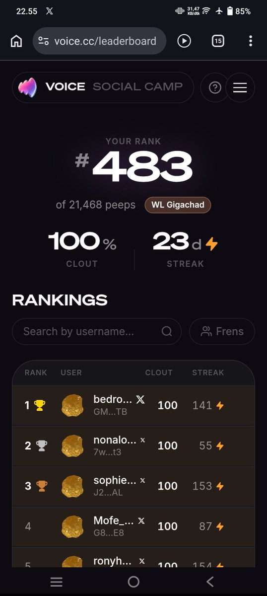 web3_cailin's tweet photo. Opini lo bisa jadi aset. #AirdropAlert
VOICE (@voicecc) lagi bangun OpinionFi di @solana . Bukan prediction market yang bisa rekt. Lo vote, lo dapat reward — menang atau kalah tetap dibayar.
Social Camp lagi live:

Syarat airdrop (yang diumumin tim):
mint VOICY Pass (free, 1 wallet, soulbound)
minimal 10% CLOUT buat mint
Multiplier pass:
Echo → 1x (mint di 10% CLOUT)
Chorus → 2x (60% CLOUT + 100 task)
Resonance → 4x (100% CLOUT + 250 task)
No pass = no allocation. Snapshot masih countdown.

Tokenomi $VOICE — status real:
Belum ada whitepaper tokenomi resmi.
Belum ada angka supply / % community / team / vesting.

Yang sudah confirm 

TGE target Q4 2026

$VOICE dipakai lock buat vote
reward pool harian 50/50 voter + pembuat poll
pool didanai lock token + budget B2B (brand campaign)
Jadi tokennya utility sinyal, bukan “bet menang kalah”.

https://t.co/RubL92rArU