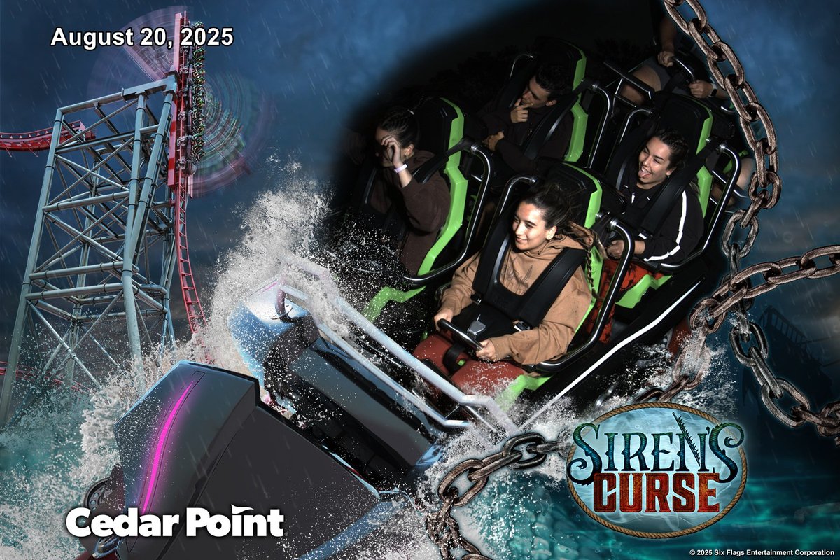 Drakhanlover's tweet photo. DIA 28 TOP 50 
22: Siren's Curse / Cedar Point 
La única tilt que he fet i mare de déu, com pega. Soundtrack guapíssim, cada element va a més i tot i ser un pèl curta només et dóna ganes de fer-la de nou https://t.co/cP4nChzjXq