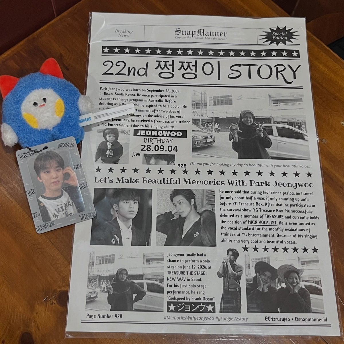 minbonon's tweet photo. Jeongwoo 22nd bday https://t.co/5Wit1sLbRu
