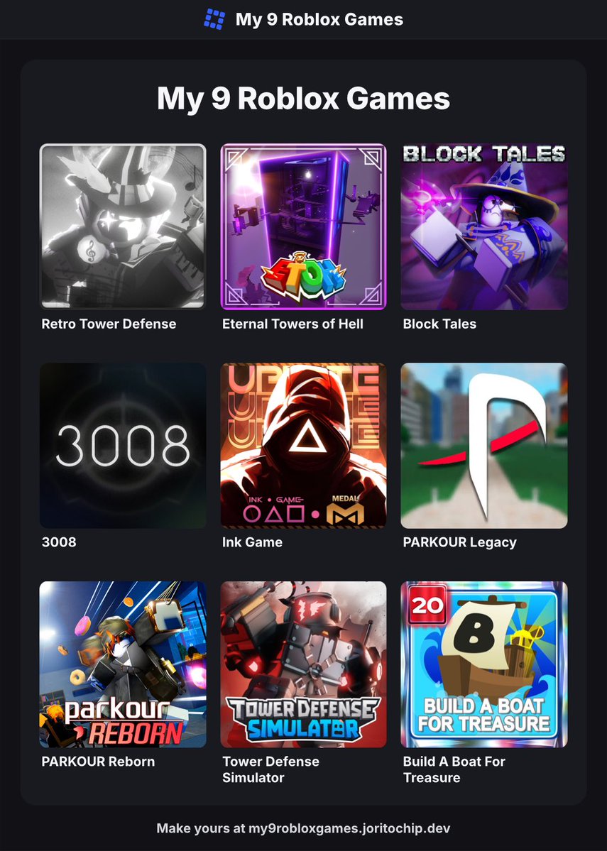 L0ST_T1M33's tweet photo. My favourite roblox games if anyone wanted to know https://t.co/B6durCO9yu