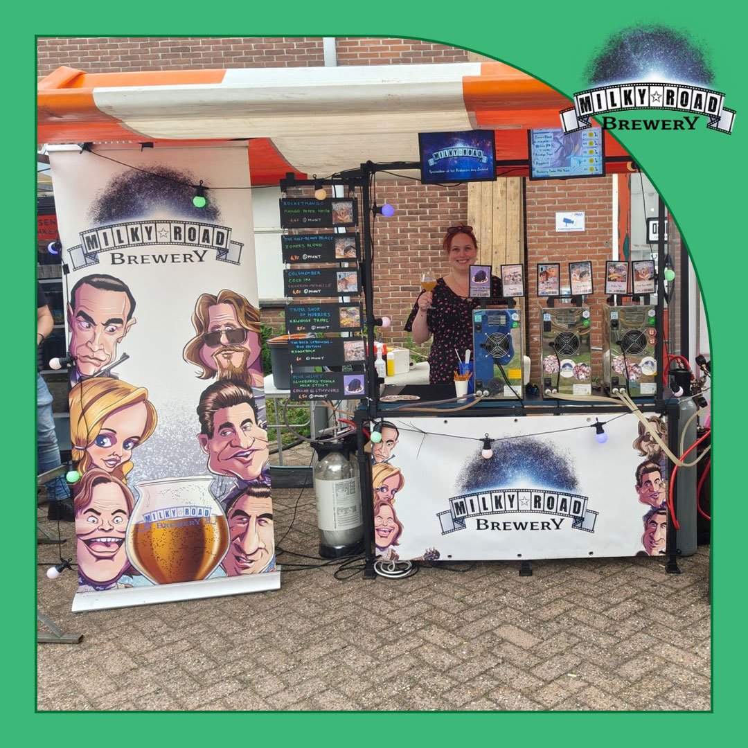 MilkyRoadBeer's tweet photo. Afgelopen 29 augustus stonden we met Milky Road Brewery op @ophopvanzegen! Een heerlijke dag vol speciaalbier en gezelligheid. Bedankt aan iedereen die langskwam, proefde en gezellig een praatje maakte. We kijken nu al uit naar de volgende! https://t.co/5PEdbjvWnd