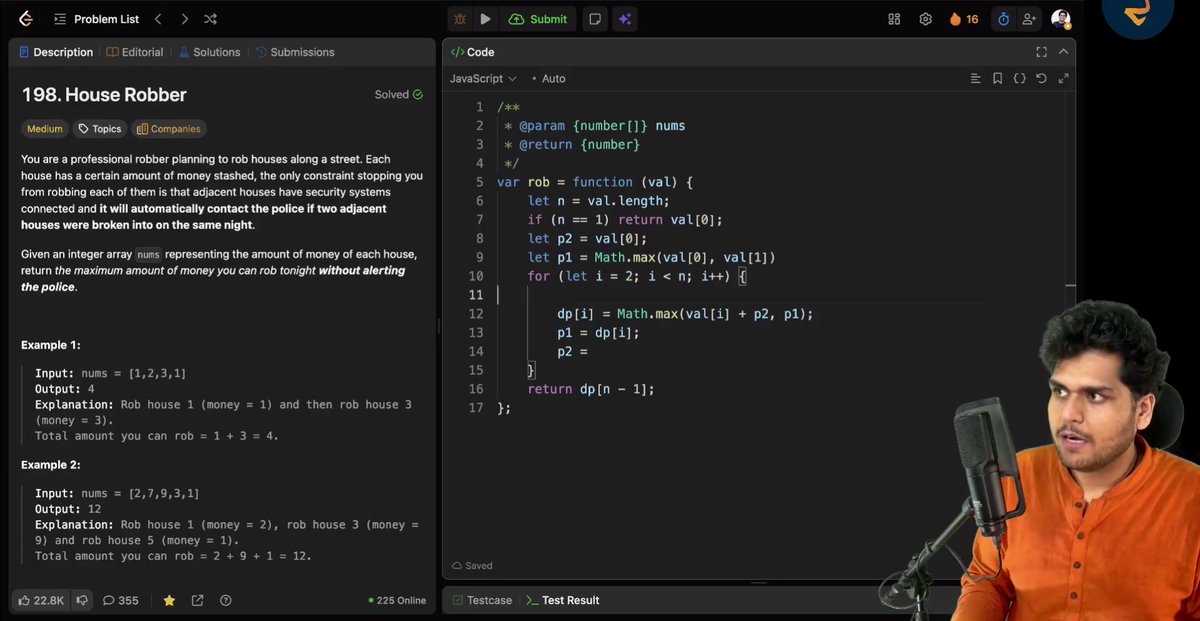 NikhilGupta_11's tweet photo. Day 59 ✅

House Robber II — Medium DP 🧠
Optimized to O(1) space.
Node.js: AWS SES + Custom Domain + Cloudflare + SSL/TLS 🚀

SQL: Operators, Aggregates &amp; HAVING.

One day to Day 60. 🔥

#BuildInPublic #DSA #NodeJS #AWS #SQL https://t.co/hSKCVz7MZa