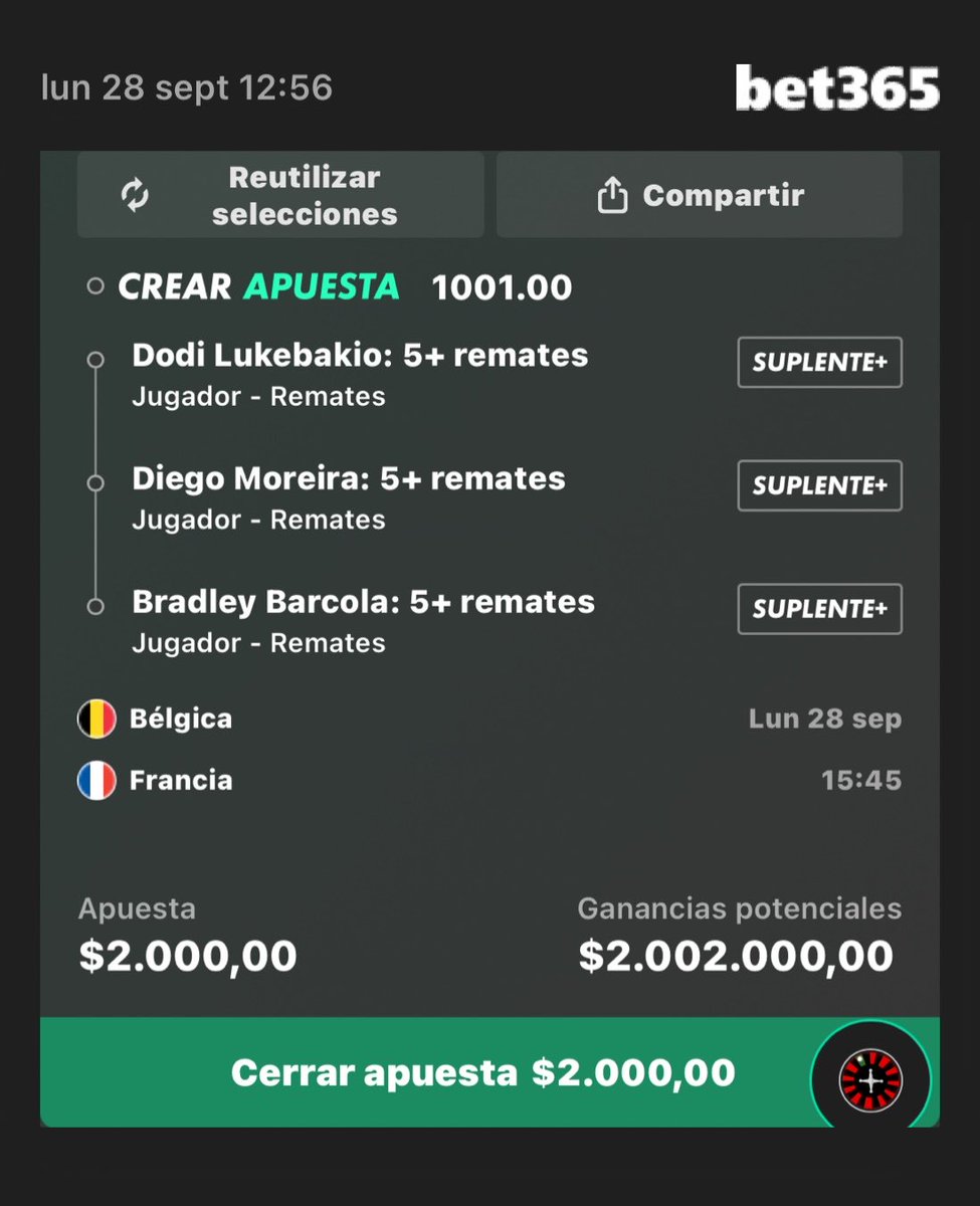 IUNOWBETS's tweet photo. Agregar a su boleto de apuestas: https://t.co/aTEPiT9J9D https://t.co/SyOAKTedp1