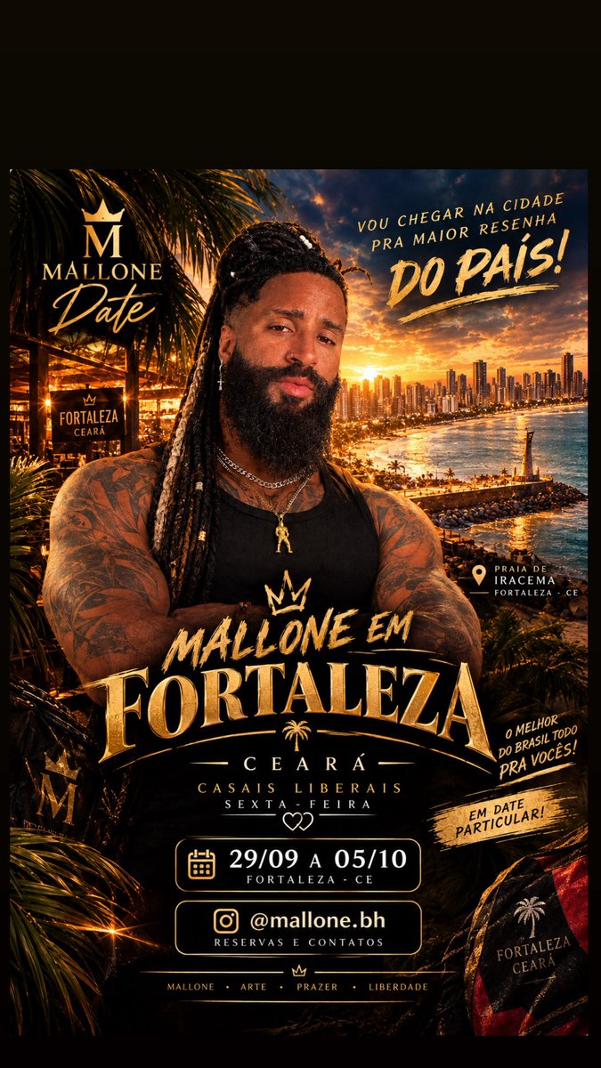 mallone_2's tweet photo. Mallone em Fortaleza/CE 📍
#ce #fortaleza #malone https://t.co/N562fbeaxh