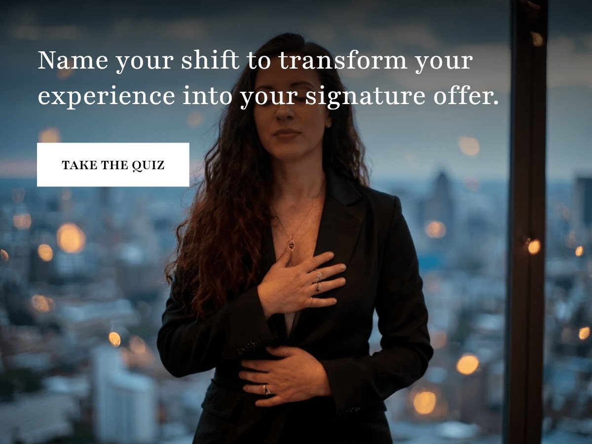 LAntiqua's tweet photo. Your story can become your signature offer without the full biography.

Lead with the shift you create. Comment OFFER for the simple framework.

👉 Step into your Soul Archetype. https://t.co/NNG1n0o1SZ https://t.co/TRHWMyfpTR