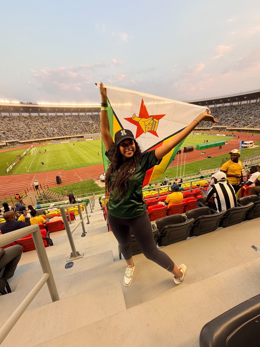 ZiFMStereo's tweet photo. Noxy is LIVE at the Zimbabwe Warriors vs DR Congo clash! 🇿🇼🔥 https://t.co/1yaCvTs8Vk