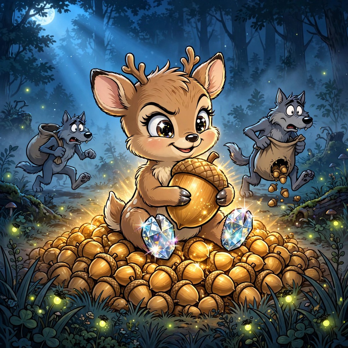 StikiWorld's tweet photo. Diamond hooves, never selling! 🦌 My entry for the $DOE meme contest! @LittleDoecoin @DonaldwinArc01 $DOE #LittleDoe #DOE https://t.co/YHbIcBQ2sS