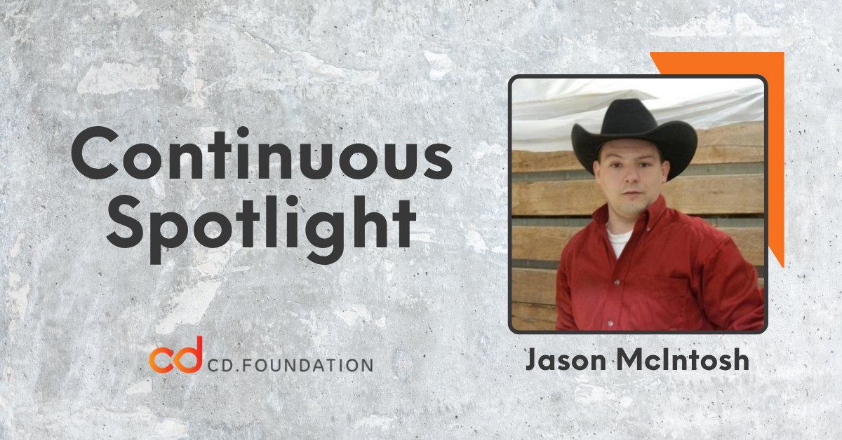 CDeliveryFdn's tweet photo. ✨ This month, our #ContinuousSpotlight is on #Spinnaker contributor and CDF Community member Jason McIntosh!
Get to know him: https://t.co/Lnu794d8vz https://t.co/q4TkiKXEmS