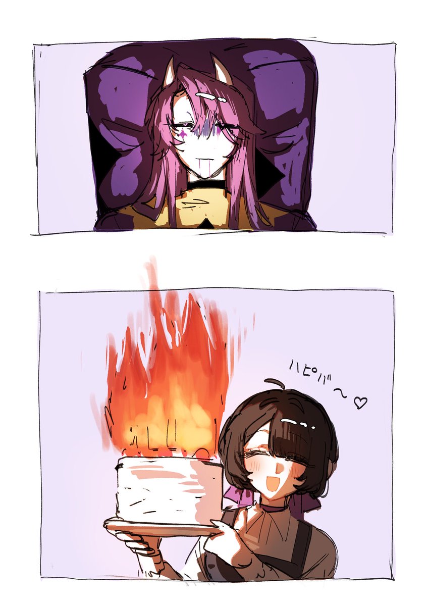nmetya_'s tweet photo. もういっちょハピバ https://t.co/gG8kWYieQ2