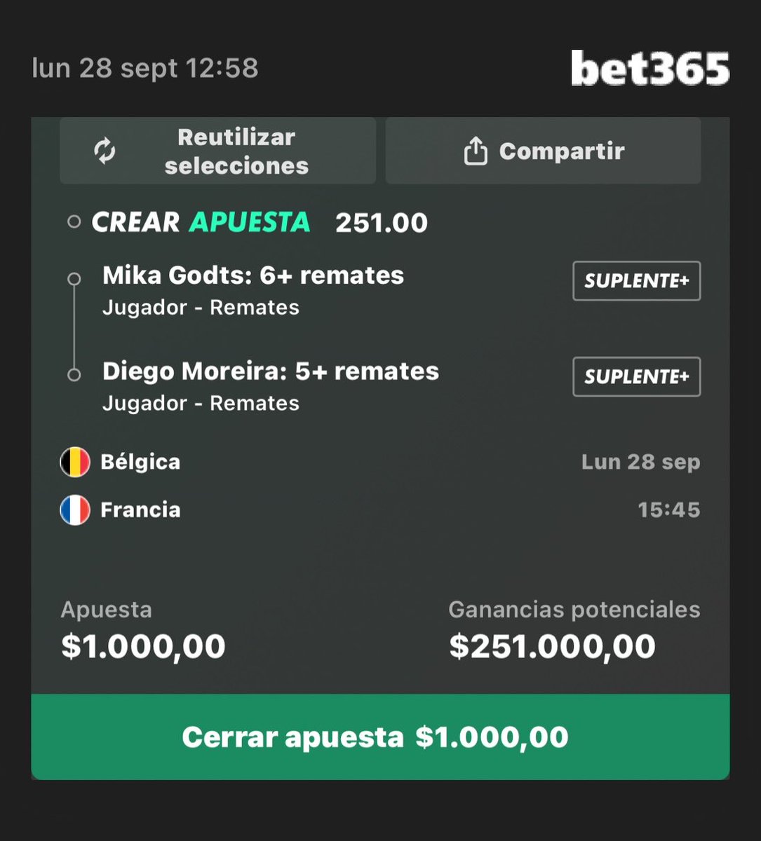 IUNOWBETS's tweet photo. Agregar a su boleto de apuestas: https://t.co/9r1gRPYQMX https://t.co/IeMr5SnfUd