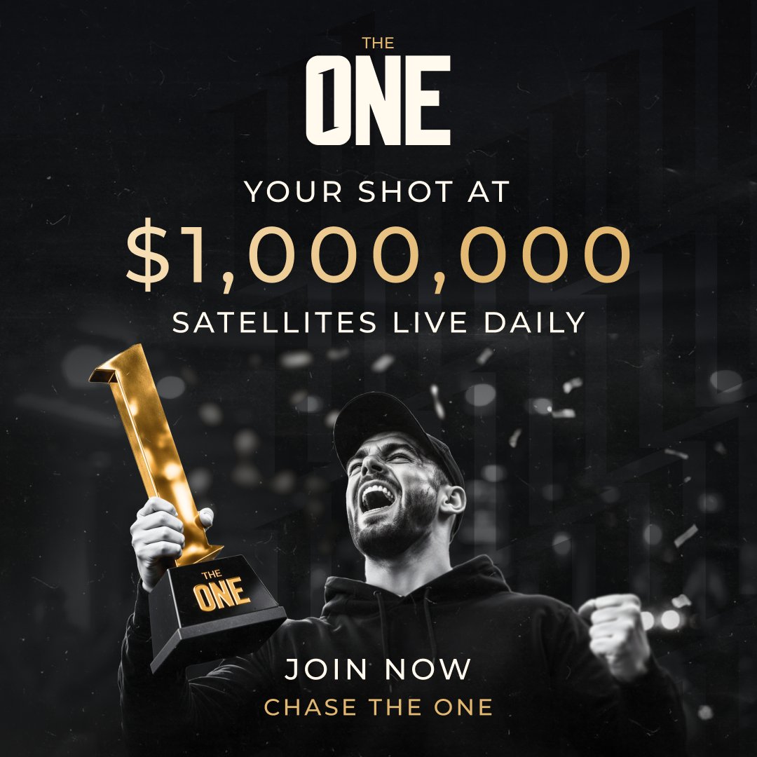 killogram's tweet photo. The One Satellites are LIVE!!!
@CoinPoker_OFF https://t.co/k5DXlUkBP3