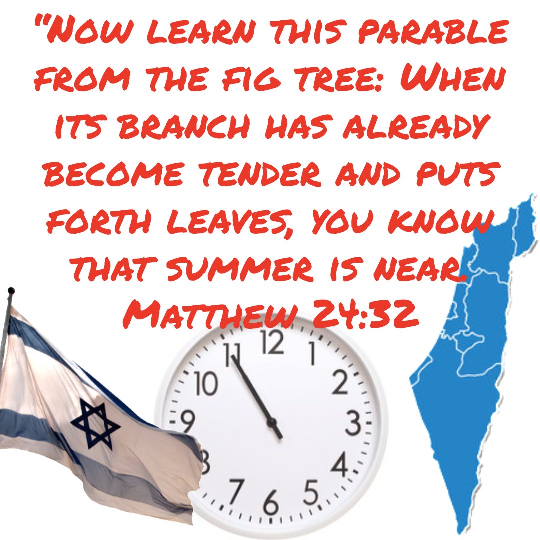 EvgFredHiggins's tweet photo. On the end time clock, we want to see the seconds, yet God may only show us seasons. A powerful sign was the reestablishment of Israel, 78 years ago in 1948. Jesus then pointed to summer, a peak period of rapid growth, which takes place right before the end time harvest of souls! https://t.co/4e8TZm47fz