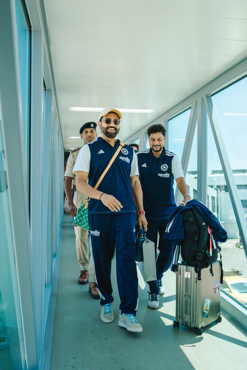 BCCI's tweet photo. Trivandrum ✅

Hello, Guwahati 👋

#TeamIndia | #INDvWI | @mflone_ https://t.co/i2TbIhaHsH