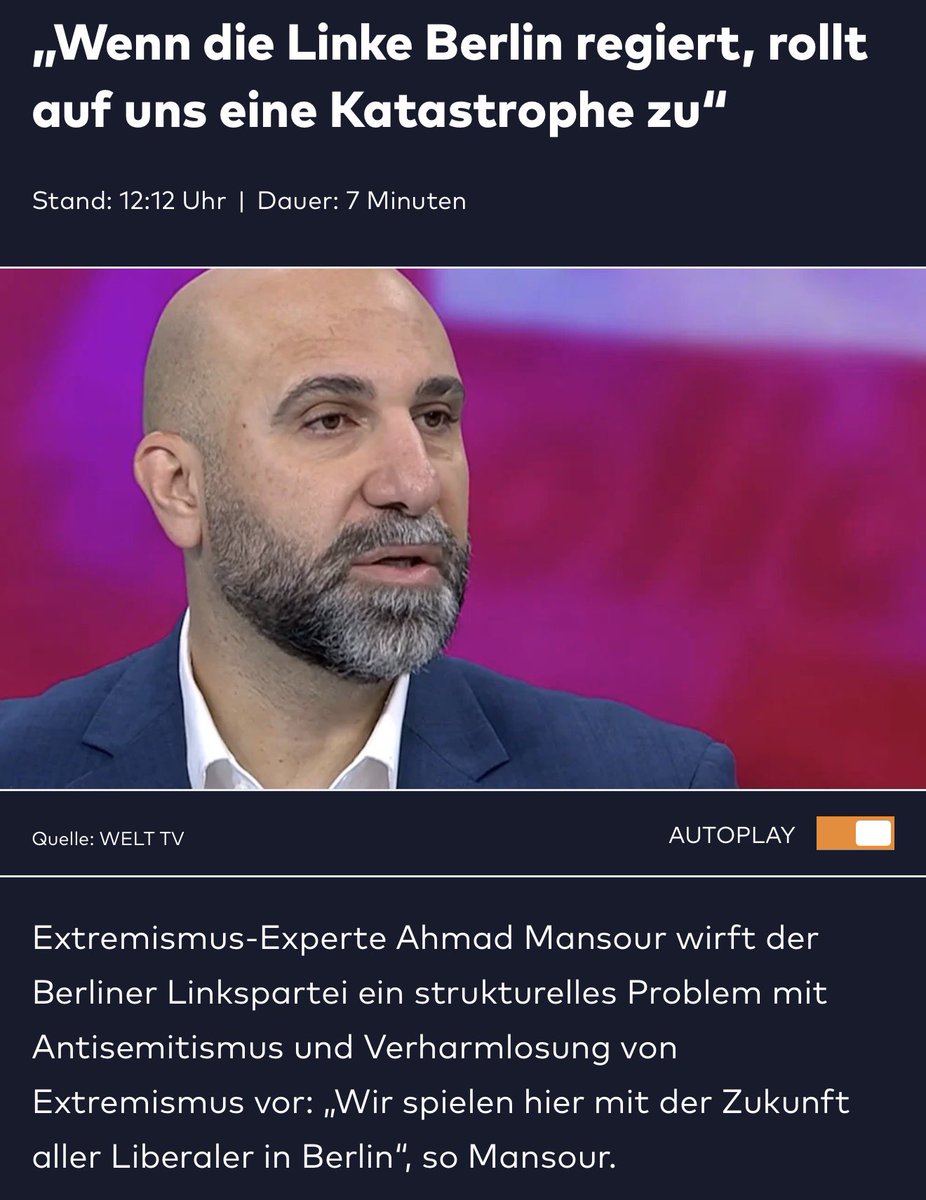Georg_Pazderski's tweet photo. SHAME ON YOU, GERMANY❗️

Der Holocaust-Überlebende Thomas Gabelin (81) wurde aus Angst vor Übergriffen muslimischer Schüler von der Gesamtschule Bockmühle in Essen wieder ausgeladen.

Ich hätte mir niemals vorstellen können, dass jemals wieder Juden in Deutschland um ihre Sicherheit und ihr Leben fürchten müssen.

Und in BERLIN steht eine antisemitische Partei vor der Machtergreifung.