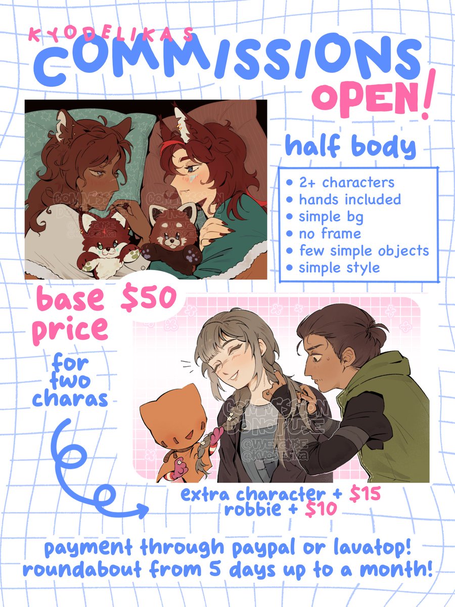 vyevanse's tweet photo. open !!! i’ll be taking as many slots as i can 🍁🍄
dm or email if you wanna get something :p
rts and shares are very appreciated !! https://t.co/jsmcUUo5vn