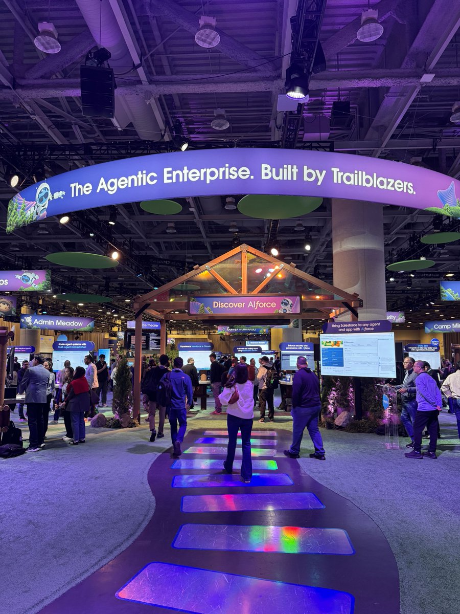 onedotnew's tweet photo. How do you let an AI assistant into your Salesforce, your email, your calendar, without just handing over a password and hoping for the best?

That question came up over and over this week at Dreamforce - Salesforce where Jacob Rissman, our Head of GTM, spent a few days on the floor talking to people from every corner of the business software world: sales teams, ops, IT, and founders.

People are excited about AI doing real work for them, not just answering questions.

But almost everyone has the same worry underneath that excitement.

That's exactly the problem we built One to solve.

Good to hear it confirmed by person after person, not just in our own heads.

A few great conversations this week. More to come.